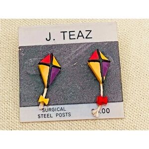 Multicolor Kite Earrings